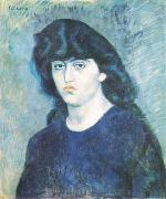 pablo picasso Portrait of Suzanne Bloch oil painting on canvas
